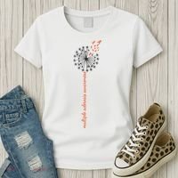 Multiple Sclerosis Dandelion MS Awareness Women's T-Shirt thumb 3