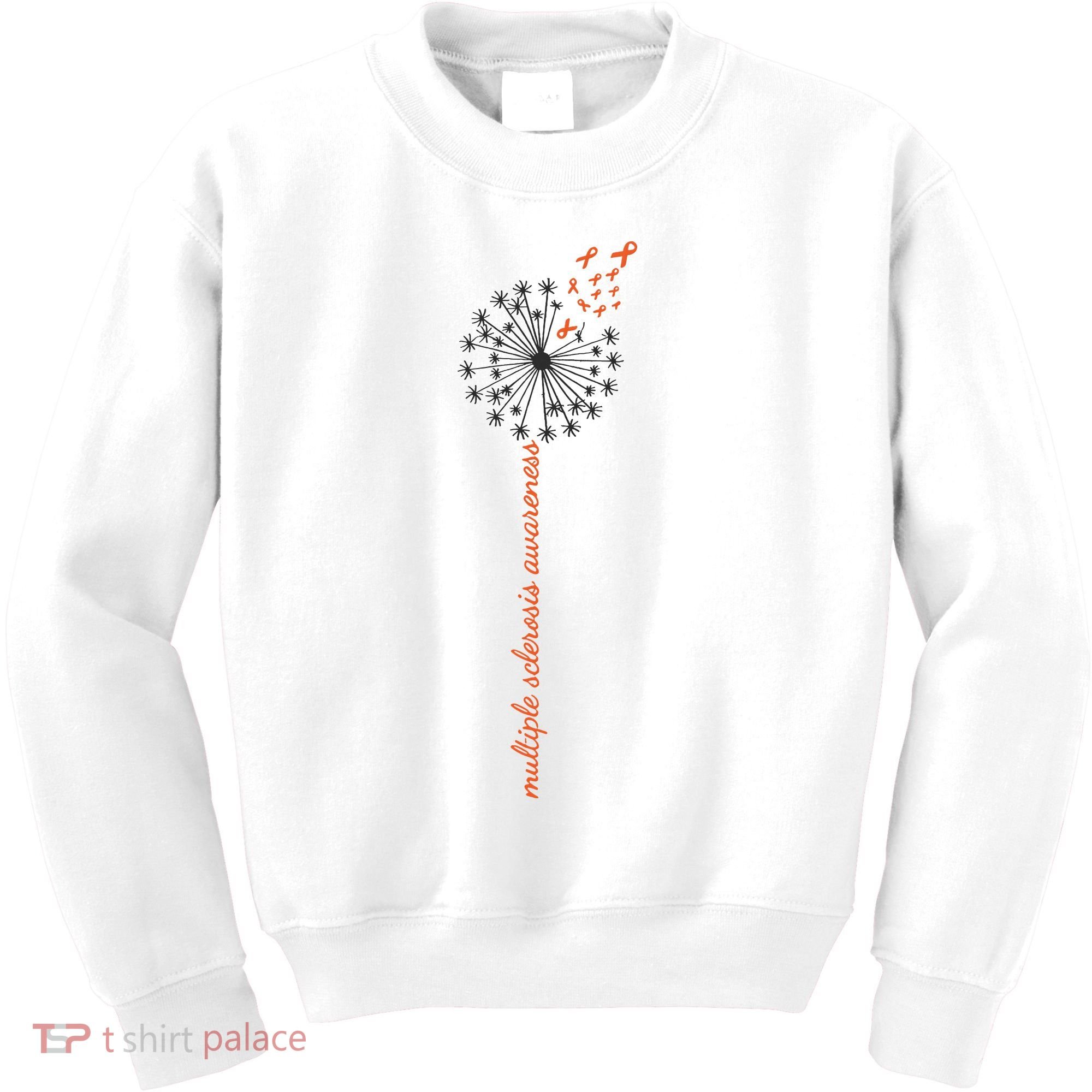 Multiple Sclerosis Dandelion MS Awareness Kids Sweatshirt