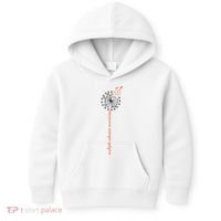 Multiple Sclerosis Dandelion MS Awareness Kids Hoodie thumb 0