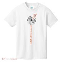 Multiple Sclerosis Dandelion MS Awareness Kids T-Shirt thumb 0