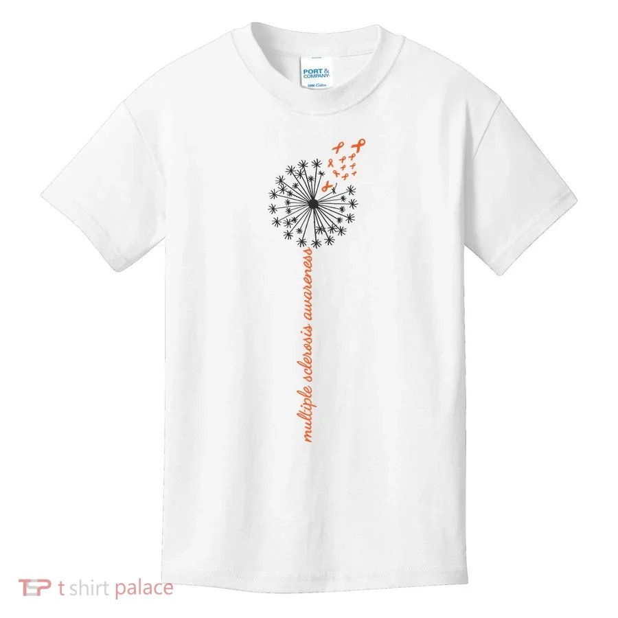 Multiple Sclerosis Dandelion MS Awareness Kids T-Shirt