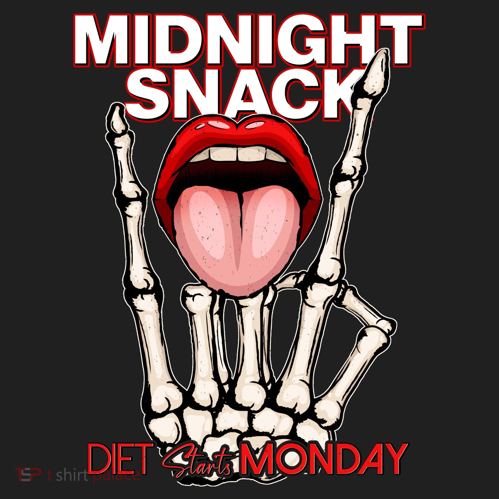 Midnight Snack Diet Starts Monday Women's Sweatshirt