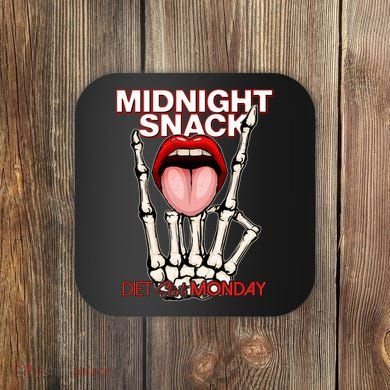 Midnight Snack Diet Starts Monday Coaster