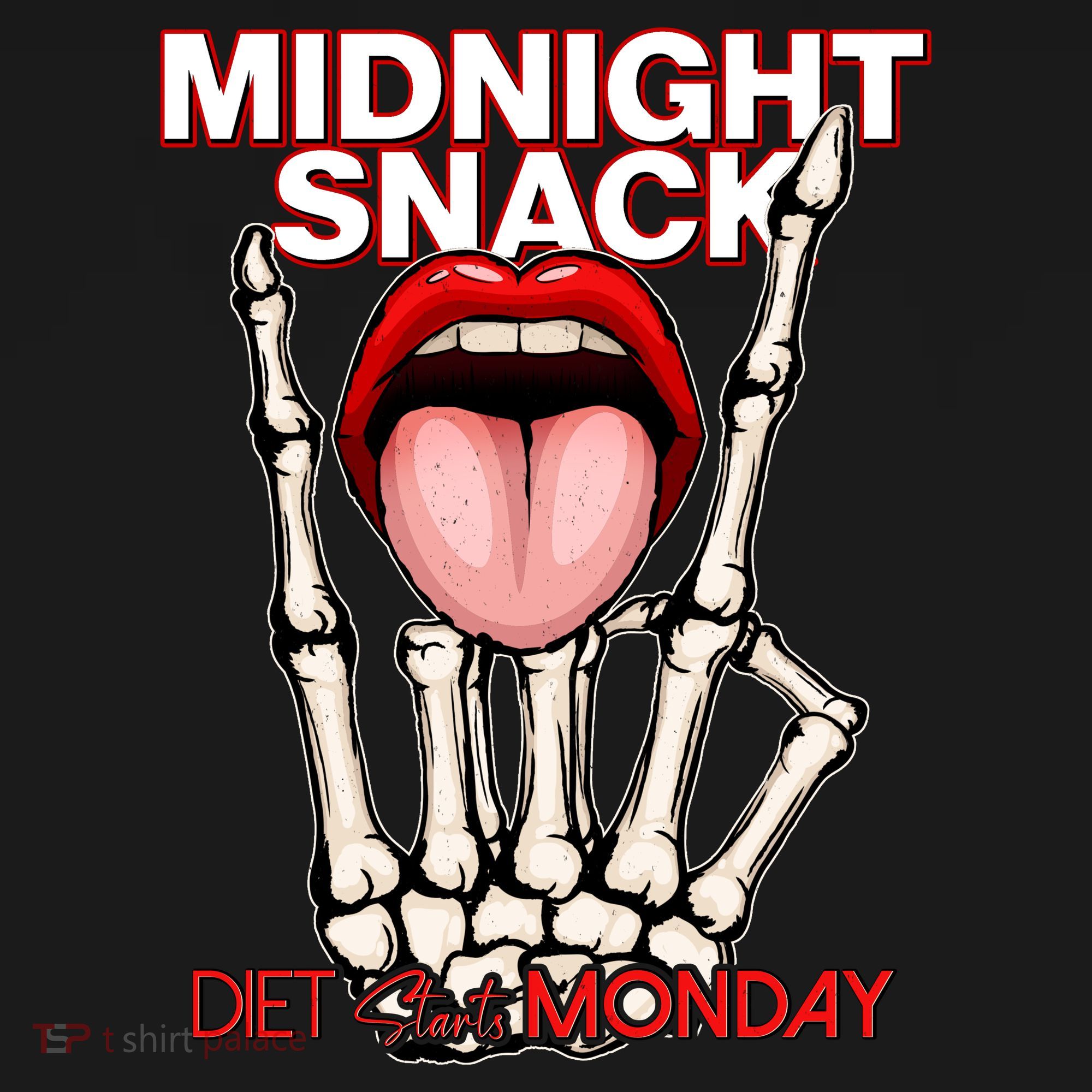 Midnight Snack Diet Starts Monday Tote Bag