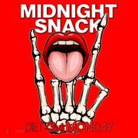Midnight Snack Diet Starts Monday Santa Hat thumb 1