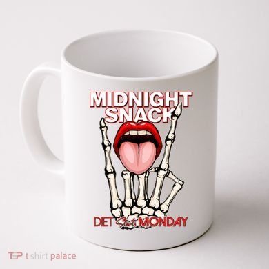 Midnight Snack Diet Starts Monday Coffee Mug