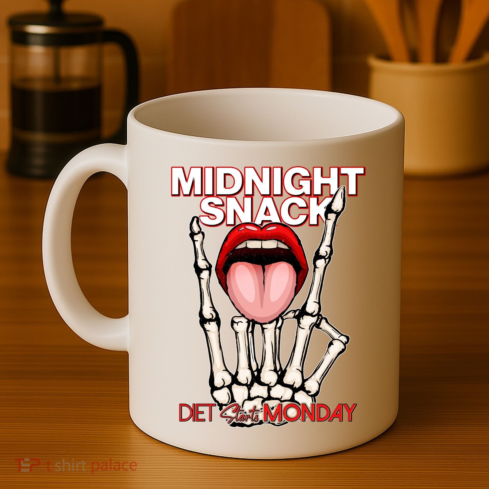 Midnight Snack Diet Starts Monday Coffee Mug