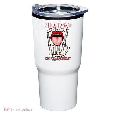 Midnight Snack Diet Starts Monday Tumbler