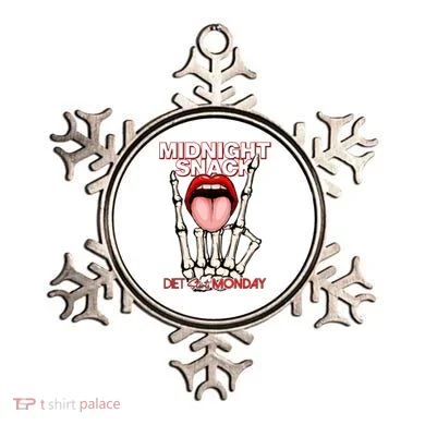 Midnight Snack Diet Starts Monday Ornament