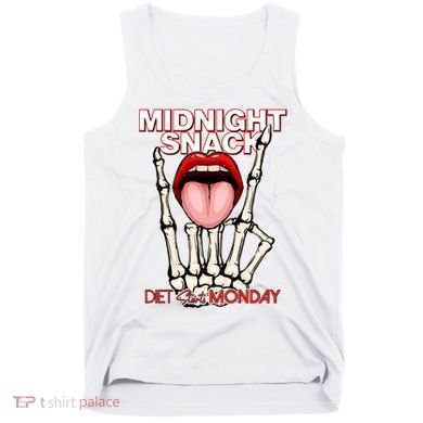 Midnight Snack Diet Starts Monday Tank Top