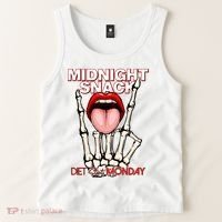 Midnight Snack Diet Starts Monday Tank Top thumb 2