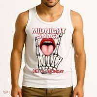 Midnight Snack Diet Starts Monday Tank Top thumb 3