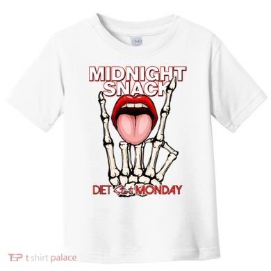 Midnight Snack Diet Starts Monday Toddler T-Shirt