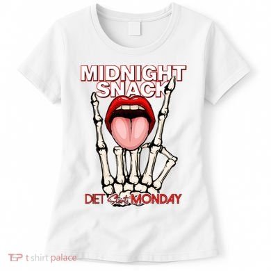Midnight Snack Diet Starts Monday Women's T-Shirt