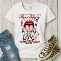 Midnight Snack Diet Starts Monday Women's T-Shirt thumb 3