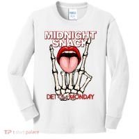 Midnight Snack Diet Starts Monday Kids Long Sleeve Shirt thumb 0