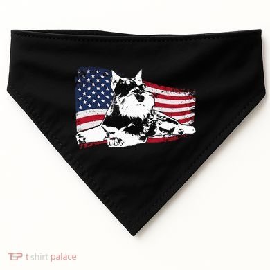 Miniature Schnauzer Dog Breed USA-Made Doggie Bandana