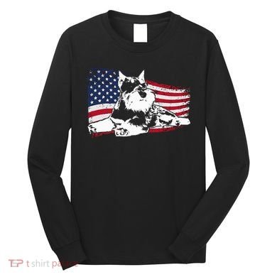 Miniature Schnauzer Dog Breed Long Sleeve Shirt