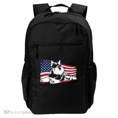 Miniature Schnauzer Dog Breed Backpack