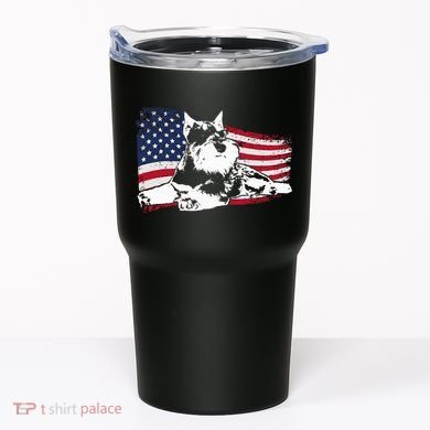 Miniature Schnauzer Dog Breed Tumbler