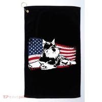 Miniature Schnauzer Dog Breed Golf Towel thumb 0