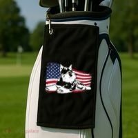 Miniature Schnauzer Dog Breed Golf Towel thumb 2
