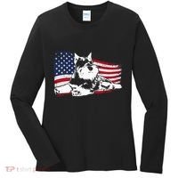 Miniature Schnauzer Dog Breed Women's Long Sleeve Shirt thumb 0