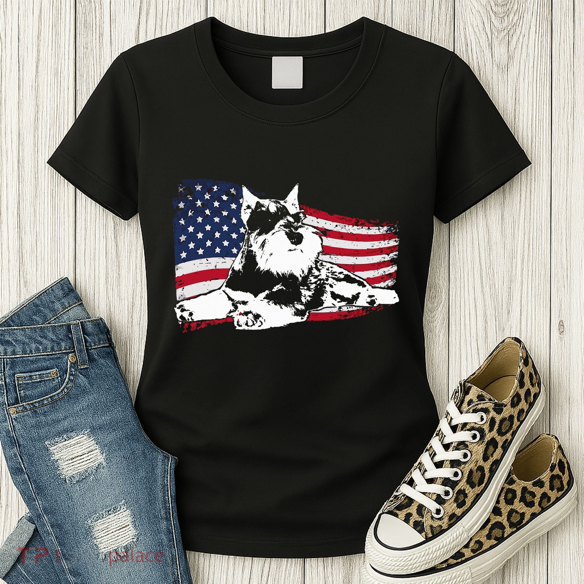 Miniature Schnauzer Dog Breed Women's T-Shirt