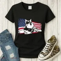 Miniature Schnauzer Dog Breed Women's T-Shirt thumb 3