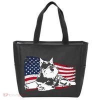 Miniature Schnauzer Dog Breed Tote Bag thumb 0