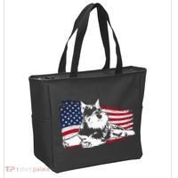 Miniature Schnauzer Dog Breed Tote Bag thumb 2