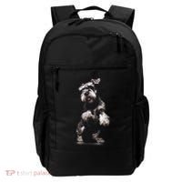 Miniature Schnauzer Dog Art Miniature Schnauzer Backpack thumb 0