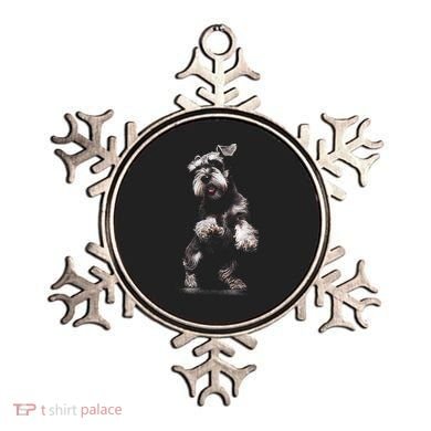Miniature Schnauzer Dog Art Miniature Schnauzer Ornament