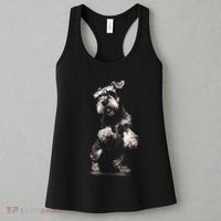 Miniature Schnauzer Dog Art Miniature Schnauzer Women's Tank Top thumb 3