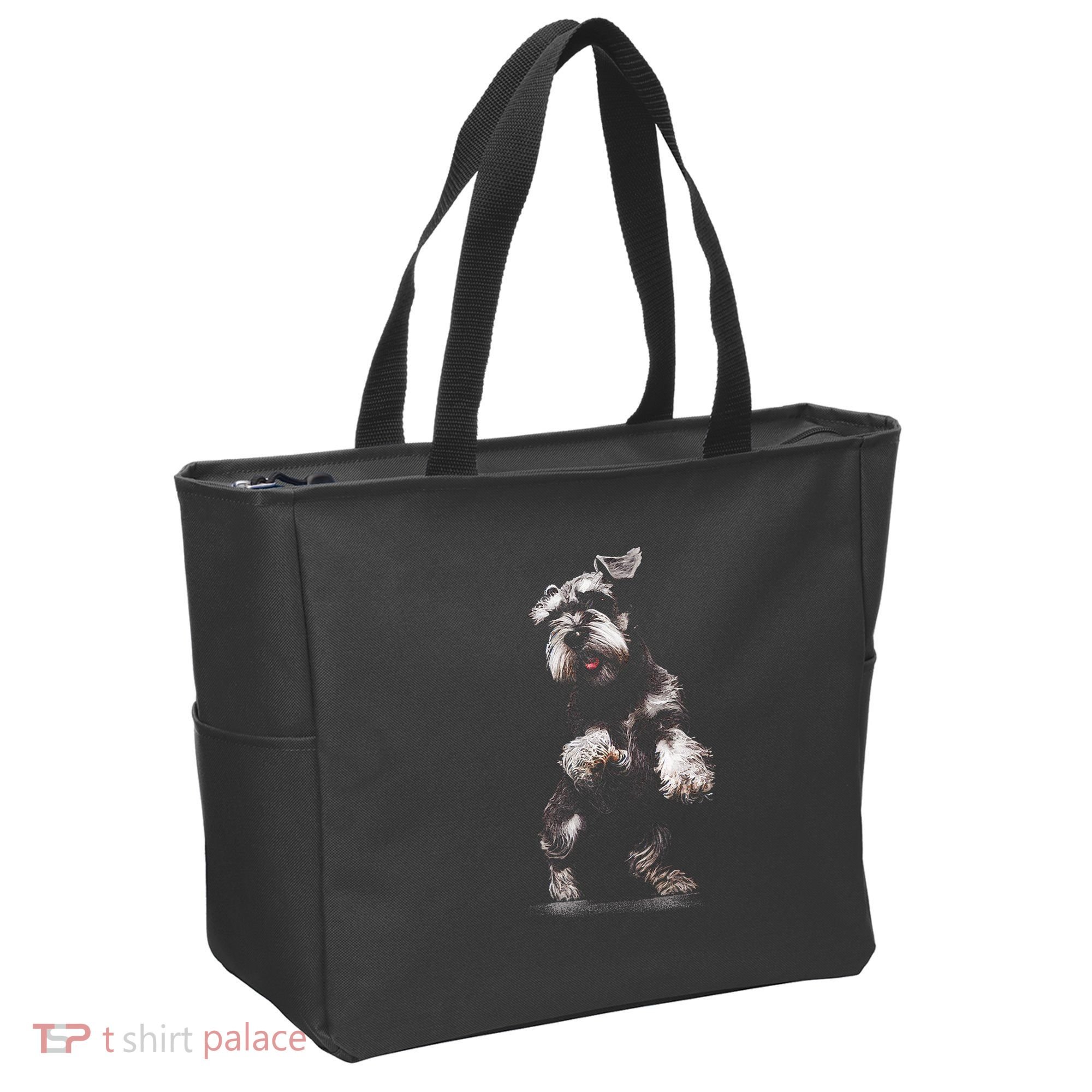 Miniature Schnauzer Dog Art Miniature Schnauzer Tote Bag