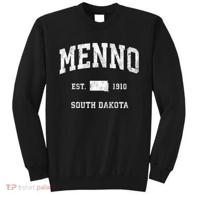 Menno South Dakota Sd Vintage Athletic Sweatshirt