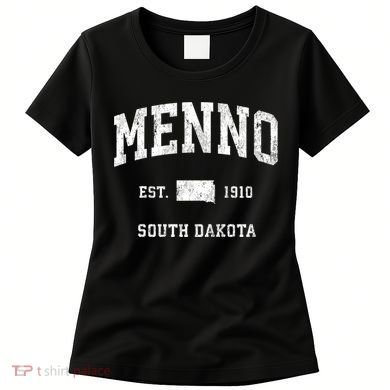 Menno South Dakota Sd Vintage Athletic Women's T-Shirt
