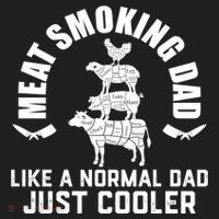 Meat Smoking Dad Meat Smoke Grilling Bbq Fathers Day Gift Beanie thumb 2