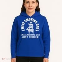 Meat Smoking Dad Meat Smoke Grilling Bbq Fathers Day Gift Hoodie thumb 5
