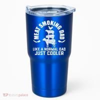 Meat Smoking Dad Meat Smoke Grilling Bbq Fathers Day Gift Tumbler thumb 0