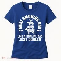 Meat Smoking Dad Meat Smoke Grilling Bbq Fathers Day Gift Women's T-Shirt thumb 0
