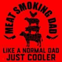 Meat Smoking Dad Meat Smoke Grilling Bbq Fathers Day Gift Santa Hat thumb 1