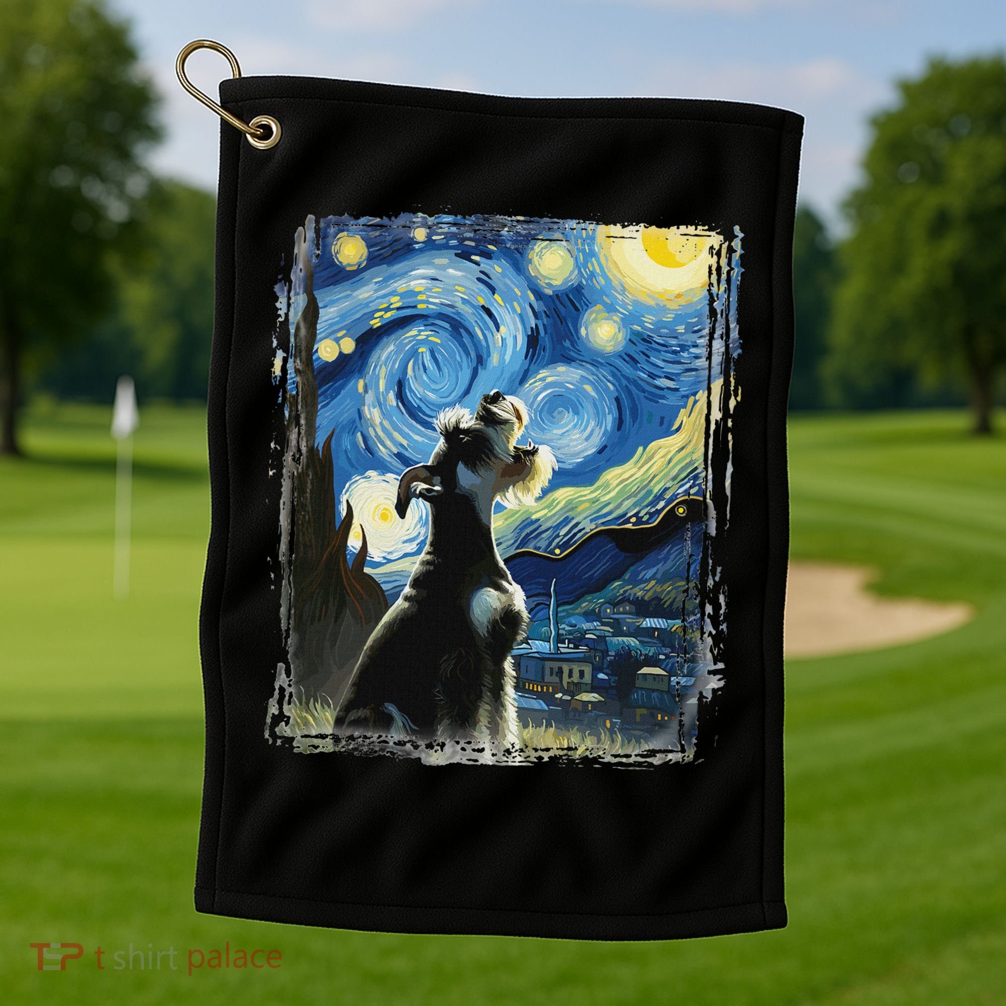 Mini Schnauzer Dog Clothes Miniature Schnauzer Golf Towel