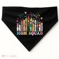 Mom Squad Diz Nee Mama Mothers Day Gift Mom Magic Kingdom USA-Made Doggie Bandana thumb 0
