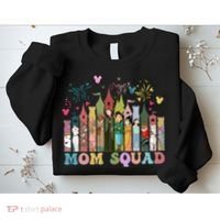 Mom Squad Diz Nee Mama Mothers Day Gift Mom Magic Kingdom Sweatshirt thumb 2