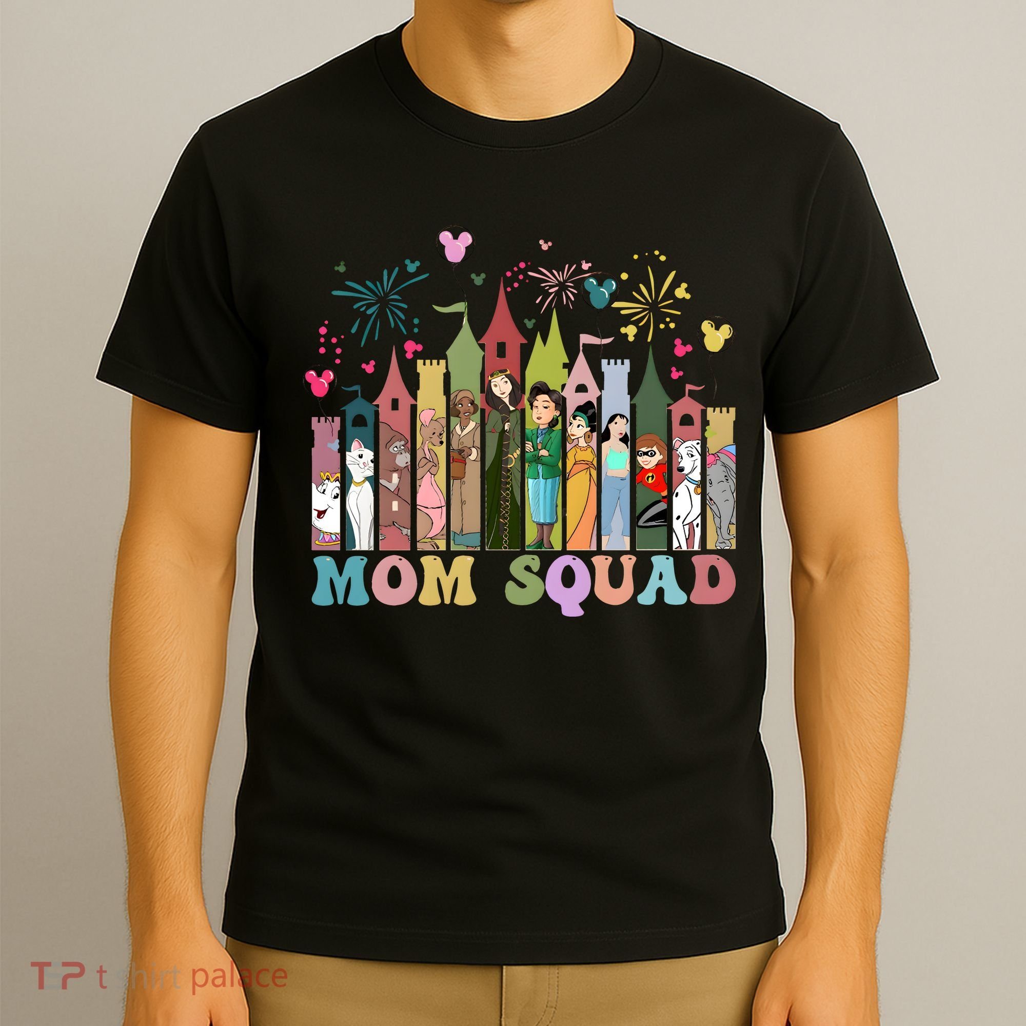 Mom Squad Diz Nee Mama Mothers Day Gift Mom Magic Kingdom T-Shirt