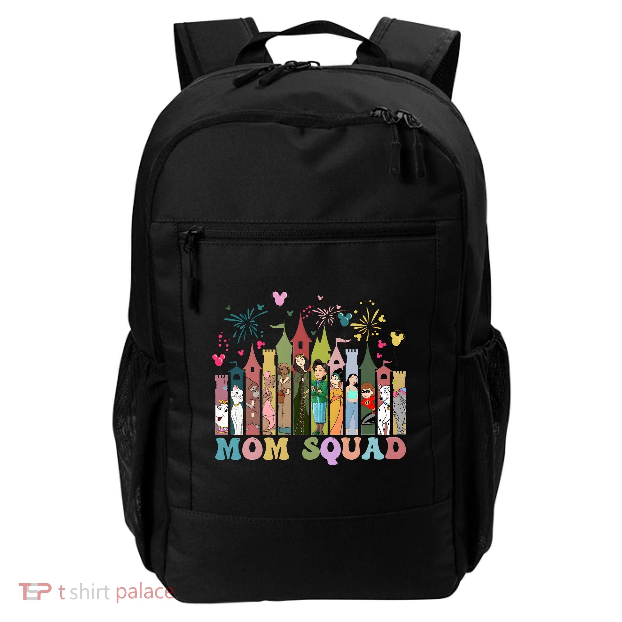 Mom Squad Diz Nee Mama Mothers Day Gift Mom Magic Kingdom Backpack