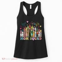 Mom Squad Diz Nee Mama Mothers Day Gift Mom Magic Kingdom Women's Tank Top thumb 0
