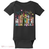 Mom Squad Diz Nee Mama Mothers Day Gift Mom Magic Kingdom Baby Bodysuit thumb 0