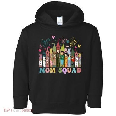 Mom Squad Diz Nee Mama Mothers Day Gift Mom Magic Kingdom Toddler Hoodie